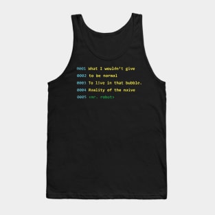 REALITY OF THE NAIVE Tank Top